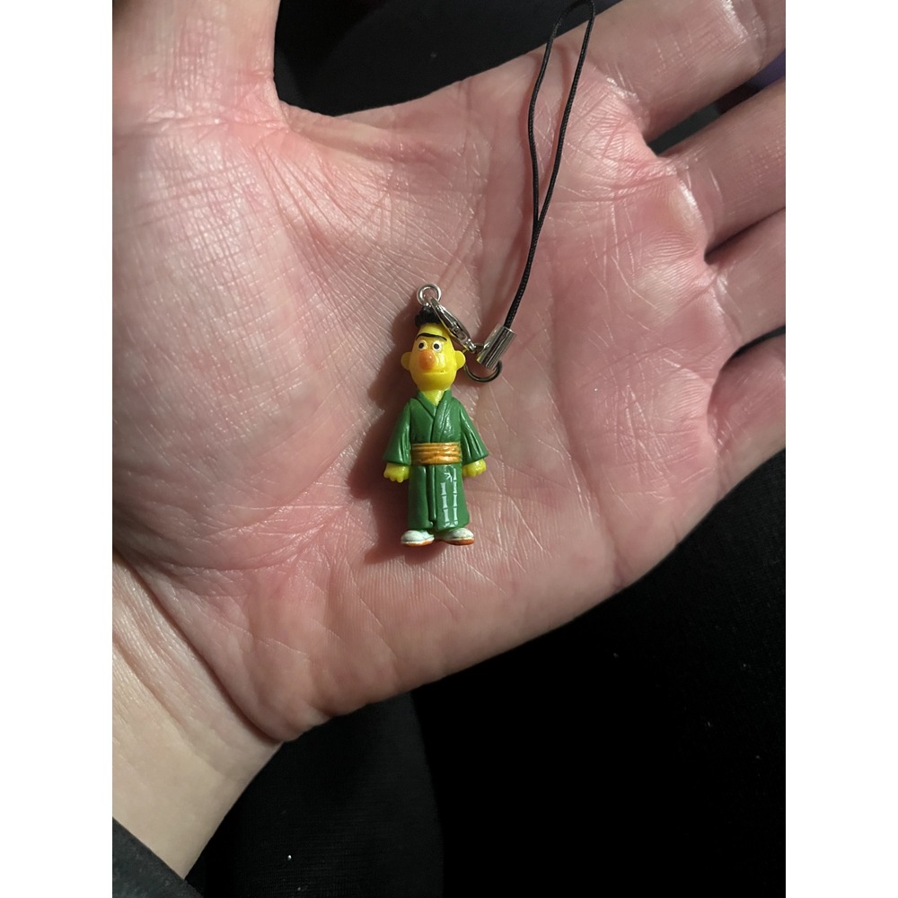 Universal Studios Japan x Sesame Street Bert Kimono Mini Figure Charm Phone Stra